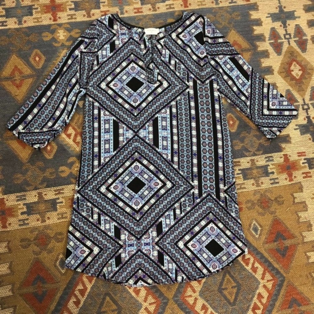 🔴SALE 🔴 Everly Geometric tunic Dress Small